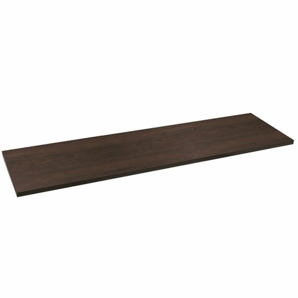 Eat-In 8 x 24 in. Espresso Shelf Board EA3308622